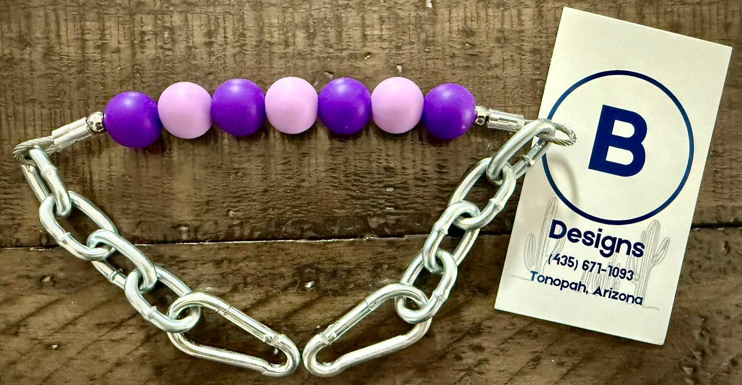 Curb Straps with Chain
